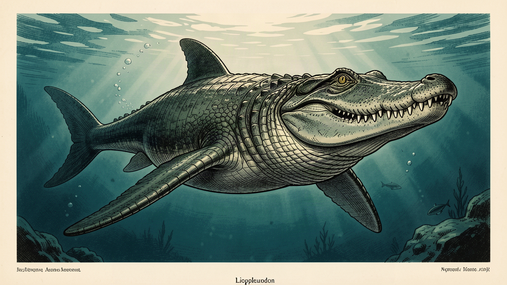 Liopleurodon, Jurassic marine pliosaur