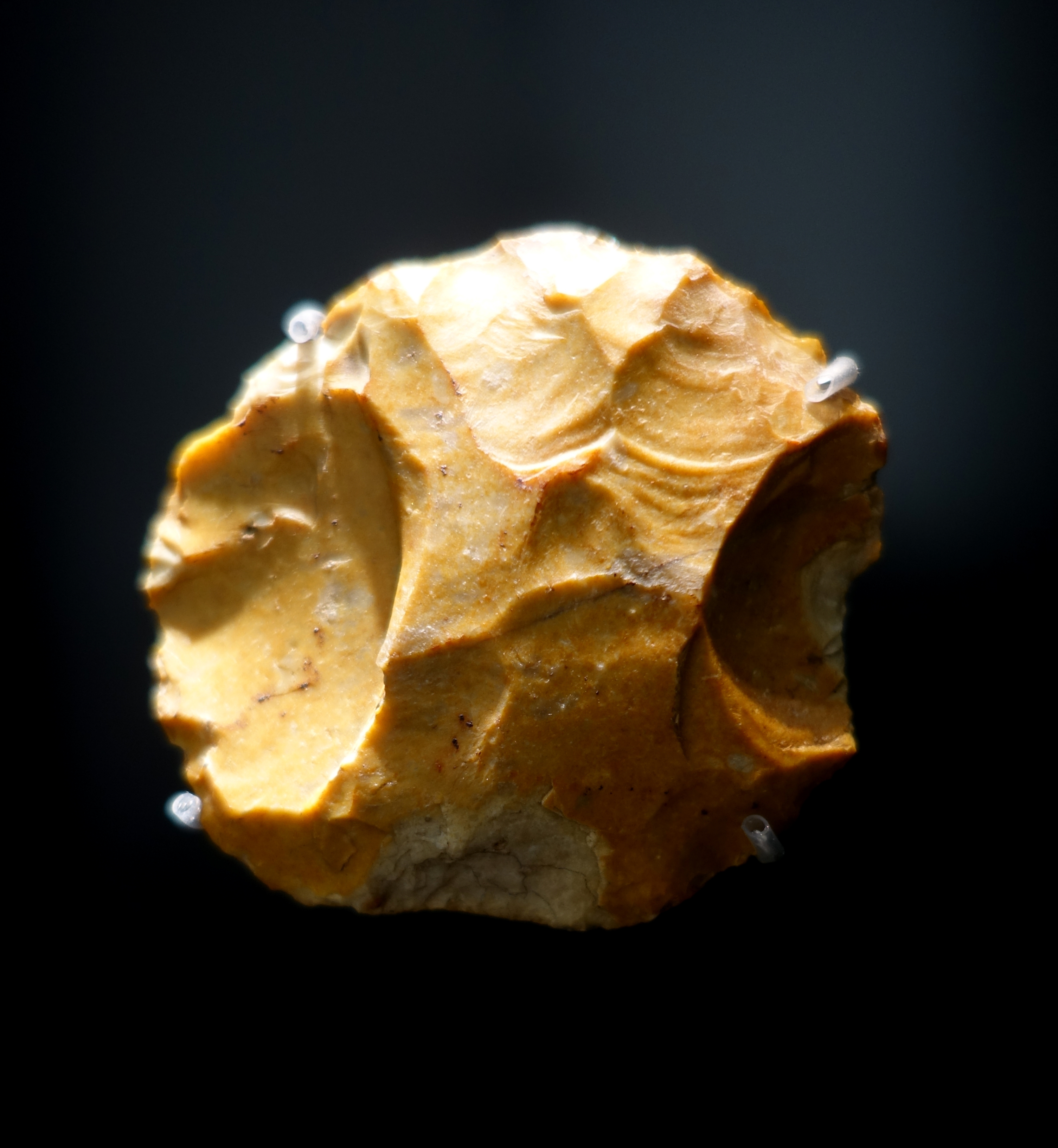 Neanderthal Mousterian stone tools from Bad Urach, Germany, dating to 50,000 to 70,000 years ago
